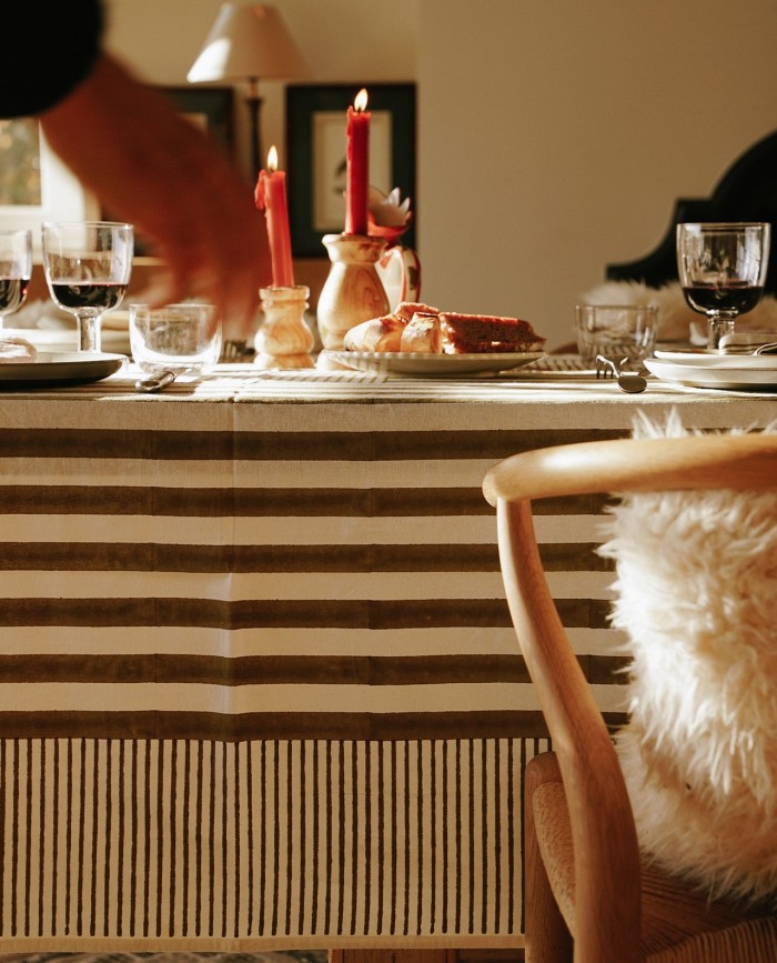 Mantel Verde Fiorello 3'20x1'70m